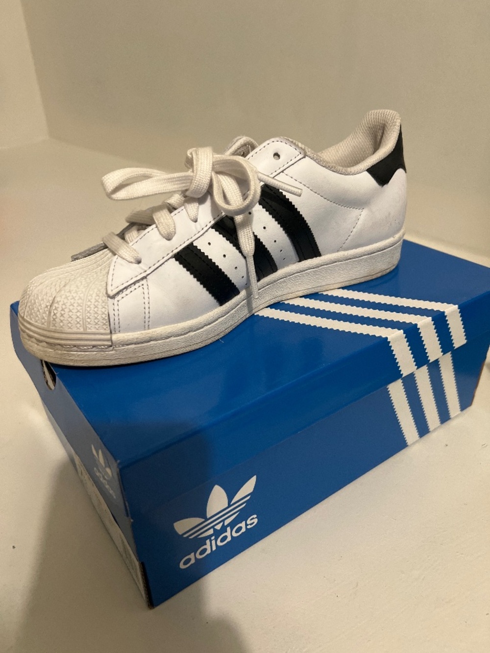 Adidas Black and White Superstar